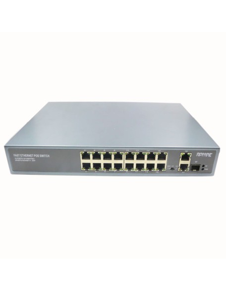 Gigabit 16 port Poe switch port